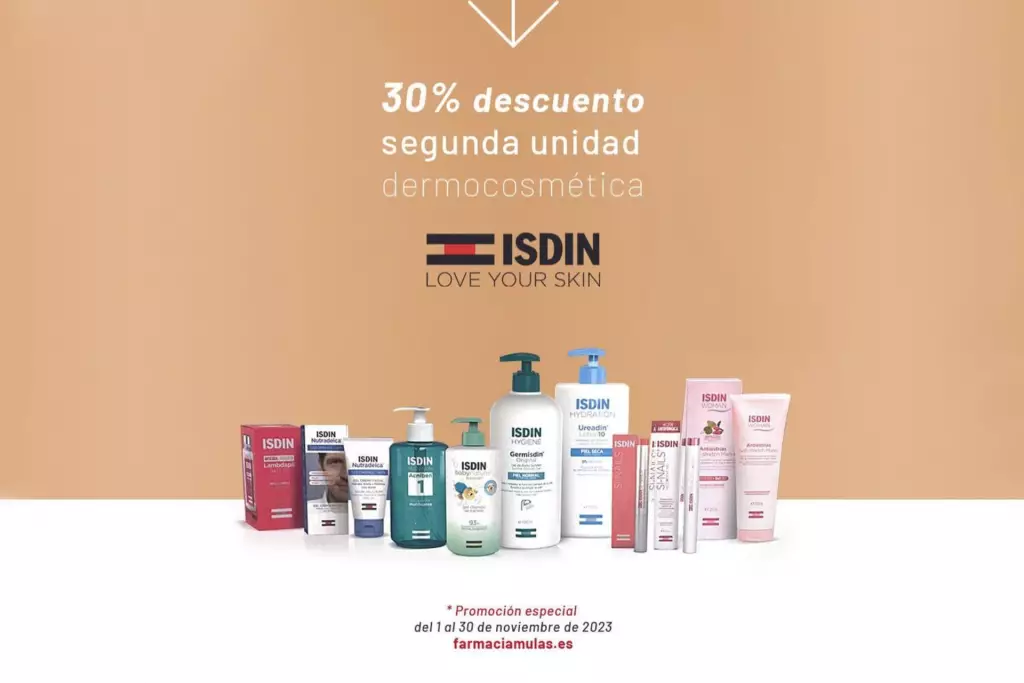 promoción ISDIN Noviembre / Farmacia MULAS