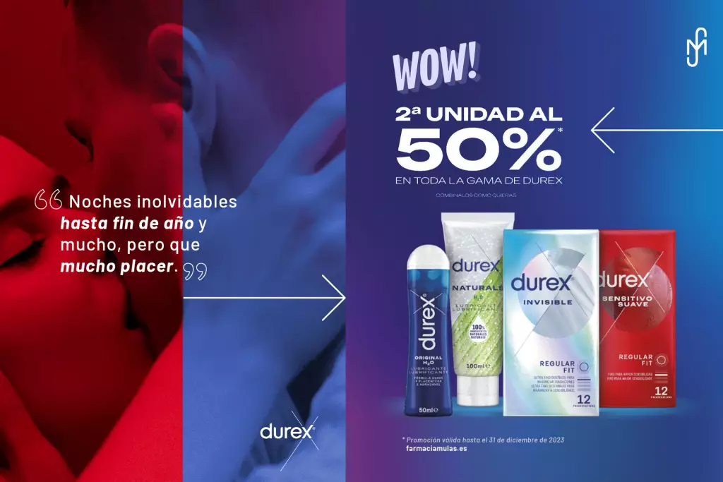 Promoción DUREX en Salamanca hasta finales de año / Farmacia MULAS